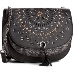 Torebka DESIGUAL - Turin 17WAXPFA/2000 Czarny. Czarne listonoszki damskie Desigual. W wyprzedaży za 209,00 zł.