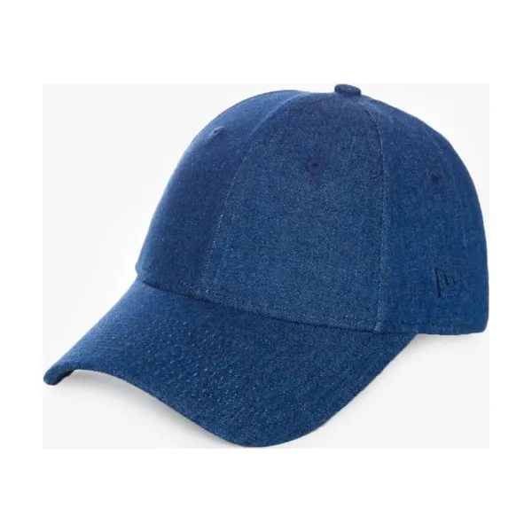 New Era Czapka W Denim Ne Dry , granatowy, rozmiar ONE-SIZE. Niebieskie czapki damskie New Era, w paski, z bawełny. W wyprzedaży za 99,99 zł.