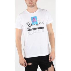 Diesel T-Diego-Xa Koszulka Biały. Białe podkoszulki męskie Diesel, xl, z nadrukiem, z bawełny, z krótkim rękawem. Za 214,95 zł.