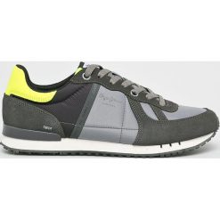 Pepe Jeans - Buty Tinker Zero. Buty sportowe męskie Pepe Jeans, z jeansu, na sznurówki. W wyprzedaży za 269,90 zł.
