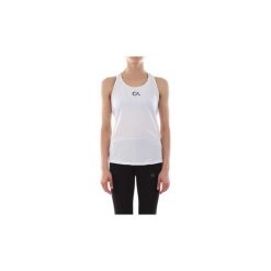 Topy na ramiączkach / T-shirty bez rękawów Calvin Klein Jeans 00GWF8K127 TANK LOGO. Białe bluzki damskie Calvin Klein Jeans, s, bez wzorów, z jeansu, bez kołnierzyka. Za 124,21 zł.