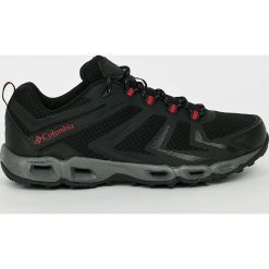 Columbia - Buty Ventralia 3 Low. Czarne buty trekkingowe męskie marki Columbia, z materiału, na sznurówki, outdoorowe. W wyprzedaży za 299,90 zł.