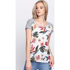 Szary T-shirt Sweet Taste. Szare bluzki damskie Born2be, l. Za 19,99 zł.