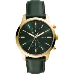 Zegarek FOSSIL - Townsman FS5599 Green/Gold. Zielone zegarki męskie Fossil, ze stali. W wyprzedaży za 489,00 zł.