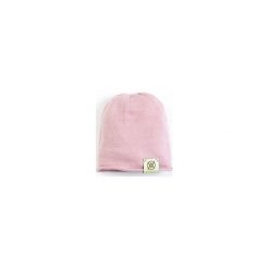 Jasnoróżowa Beanie Avantura. Szare czapki damskie marki Avantura, z aplikacjami. Za 59,00 zł.