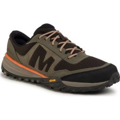 Trekkingi MERRELL - Havoc Vent J33377 Olive. Czarne trapery męskie Merrell, ze skóry, bez zapięcia. W wyprzedaży za 279,00 zł.