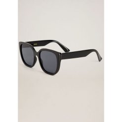 Mango - Okulary Anna. Czarne okulary przeciwsłoneczne damskie Mango. Za 69,90 zł.