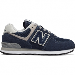 New Balance GC574GV. Szare buciki niemowlęce marki New Balance, z materiału. Za 249,99 zł.