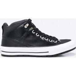 Converse - Trampki Chuck Taylor Street Boot. Czarne trampki męskie marki Converse, z materiału, na sznurówki. W wyprzedaży za 219,90 zł.