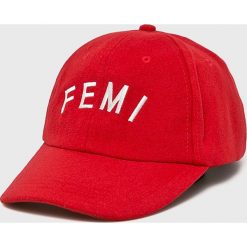 Femi Stories - Czapka Fero. Czarne czapki damskie Femi Stories, bez wzorów, z poliesteru. W wyprzedaży za 69,90 zł.
