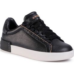 Sneakersy SUPERTRASH - Lina Ced W 2011 001505 Blk/Nud 0929. Czarne półbuty damskie SuperTrash, ze skóry ekologicznej. W wyprzedaży za 239,00 zł.