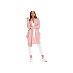 Długi sweter z kieszeniami. Zielone swetry damskie Bird, xl, bez wzorów, z długim rękawem, długie, bez kaptura. Za 339,00 zł.