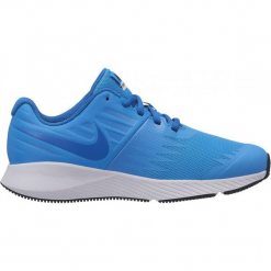 Nike Buty Do Biegania Star Runner Gs Running Shoe Equator Blue Blue Nebula-Black-White 37,5. Białe buciki niemowlęce chłopięce Nike. Za 179,00 zł.
