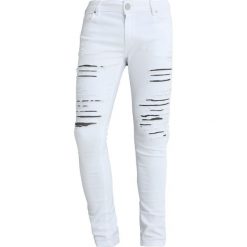 Jeansy męskie: Criminal Damage CAMDEN Jeansy Slim Fit white