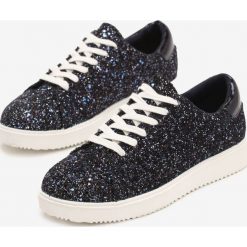 Niebieskie Buty Sportowe Houndred Suns. Niebieskie buty sportowe damskie Born2be, bez wzorów, sportowe. Za 79,99 zł.