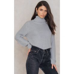 Golfy damskie: Rut&Circle Dzianinowy golf Tinelle – Grey