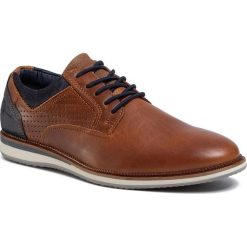 Półbuty BULLBOXER - 633K26865 Cognac. Pomarańczowe półbuty męskie Bullboxer, na co dzień, bez wzorów, z zamszu, eleganckie, bez zapięcia. Za 349,00 zł.