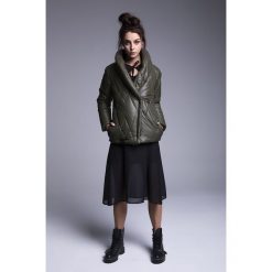 Naoko - Kurtka Malmo Hunter. Żółte kurtki damskie NAOKO, s, bez wzorów, z poliesteru, krótkie. W wyprzedaży za 269,90 zł.
