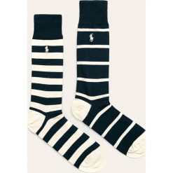 Polo Ralph Lauren - Skarpety (2-pack). Niebieskie skarpetki męskie Polo Ralph Lauren, bez wzorów, z elastanu. Za 119,90 zł.