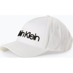 Calvin Klein - Damska czapka z daszkiem, beżowy. Brązowe czapki damskie Calvin Klein, bez wzorów, z bawełny. Za 159,95 zł.