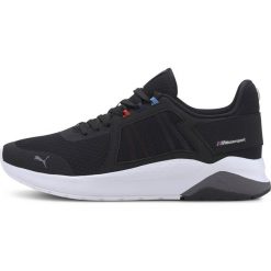 Puma BMW Anzarun Tenisówki Czarny. Czarne trampki męskie Puma, bez wzorów, z materiału, bez zapięcia. Za 395,95 zł.