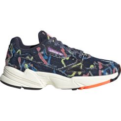 Adidas Originals Falcon Tenisówki Niebieski. Niebieskie trampki i tenisówki damskie adidas Originals, bez wzorów, z materiału, bez zapięcia. Za 533,95 zł.