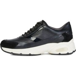 Geox tenisówki damskie Alhour D94FGA 08520 39 czarny. Czarne buty sportowe damskie Geox, bez wzorów, ze skóry, eleganckie, tenisowe. Za 539,00 zł.