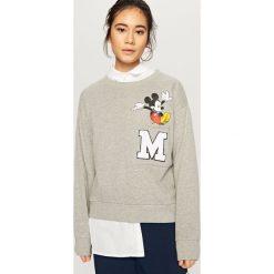 Odzież damska: Bluza mickey mouse - Jasny szar