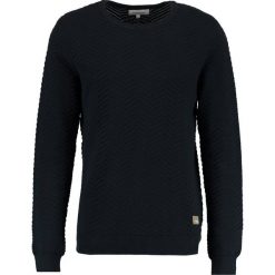 Swetry klasyczne męskie: Lindbergh STRUCTURE ONECK Sweter navy