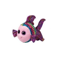 Przytulanki i maskotki: Maskotka TY INC Beanie Boos Flippy - Wielobarwna rybka średnia 24cm 37150