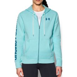 Bluzy sportowe damskie: Under Armour Bluza damska Favorite FZ Hoodie błękitna r.XS (1302361-942)