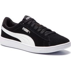 Sneakersy PUMA - Vikky V2 369725 01 Puma Black/Puma White/Silver. Czarne półbuty damskie Puma, ze skóry. W wyprzedaży za 169,99 zł.