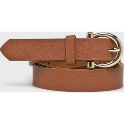 Tally Weijl - Pasek. Pomarańczowe paski damskie marki TALLY WEIJL, w paski, ze skóry ekologicznej. Za 29,90 zł.