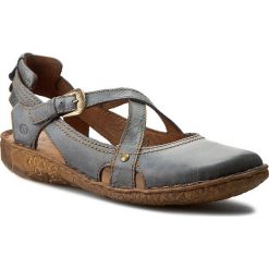 Sandały JOSEF SEIBEL - Rosalie 13 79513 95 540 Jeans. Niebieskie klapki damskie marki Josef Seibel, bez wzorów, z jeansu, bez obcasa. W wyprzedaży za 239,00 zł.