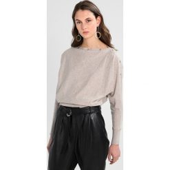 Swetry klasyczne damskie: AllSaints ELLE JUMPER Sweter oatmeal brown