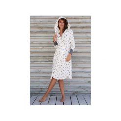 Szlafroki damskie: Szlafrok lady bathrobe bulldog print po domu i na wyjazd