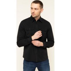 Koszula Calvin Klein Jeans J30J314162. Czarne koszule męskie Calvin Klein Jeans, xxl, bez wzorów, z bawełny, casualowe, bez kołnierzyka, bez rękawów. W wyprzedaży za 259,00 zł.