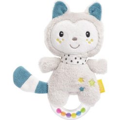 Maskotka z grzechotką Kot Yuki 17 cm. Przytulanki i maskotki FEHN. Za 43,57 zł.