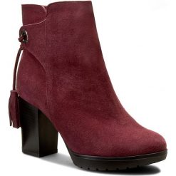 Botki ANN MEX - 7772 04W Fiolet. Czarne buty zimowe damskie marki Ann Mex, ze skóry. W wyprzedaży za 259,00 zł.