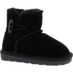 Skórzane botki zimowe "Hubbard Toddler" w kolorze czarnym. Czarne buciki niemowlęce Gooce, bez zapięcia. W wyprzedaży za 169,95 zł.