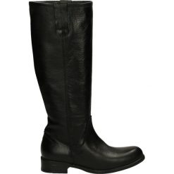 Kozaki - 4555 VIT NERO. Czarne kozaki damskie skórzane Venezia. Za 239,00 zł.