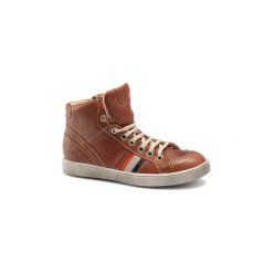 Buty Dziecko GBB ANGELO. Pomarańczowe trampki chłopięce GBB, bez wzorów, bez zapięcia. Za 251,40 zł.