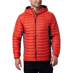 Kurtka z ociepleniem Columbia Powder Pass 1773271845. Czerwone kurtki męskie Columbia, xl, bez wzorów, bez kaptura. Za 391,99 zł.