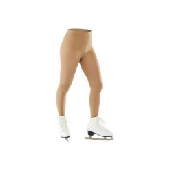 Legginsy Z Pełną Stopą Do Jazdy Figurowej Na Łyżwach. Legginsy damskie OXELO, l, bez wzorów, z elastanu. Za 39,99 zł.