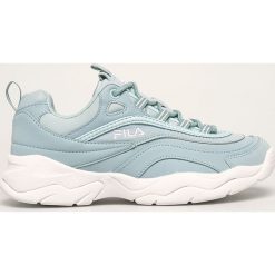 Fila - Buty Ray R. Niebieskie buty sportowe damskie Fila, bez wzorów, z gumy, sportowe. Za 429,90 zł.