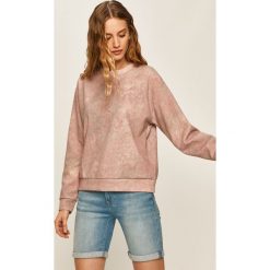Pepe Jeans - Bluza Luna. Bluzy damskie Pepe Jeans, s, bez wzorów, z elastanu, z długim rękawem, długie, bez kaptura. Za 299,90 zł.