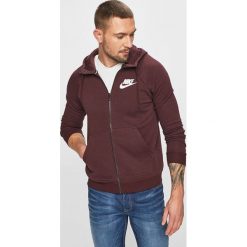 Nike Sportswear - Bluza. Szare bluzy damskie Nike Sportswear, xs, z nadrukiem, z bawełny, bez rękawów, z kapturem. W wyprzedaży za 219,90 zł.