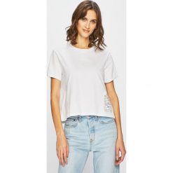 Silvian Heach - Top. Białe bluzki damskie marki Silvian Heach, s, z bawełny, z okrągłym kołnierzem. Za 149,90 zł.
