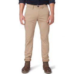 Tom Tailor Spodnie Brązowy. Pomarańczowe spodnie męskie Tom Tailor, bez wzorów, z elastanu. Za 235,95 zł.