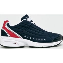 Tommy Jeans - Buty. Niebieskie buty sportowe męskie Tommy Jeans, z jeansu, na sznurówki. Za 499,90 zł.